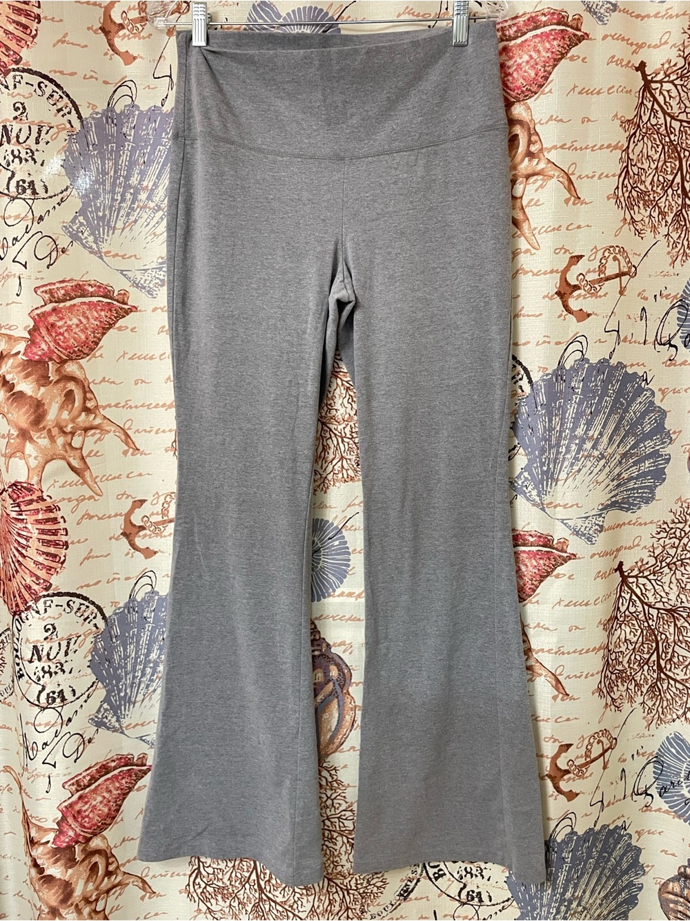 Grey Flare Yoga Pants